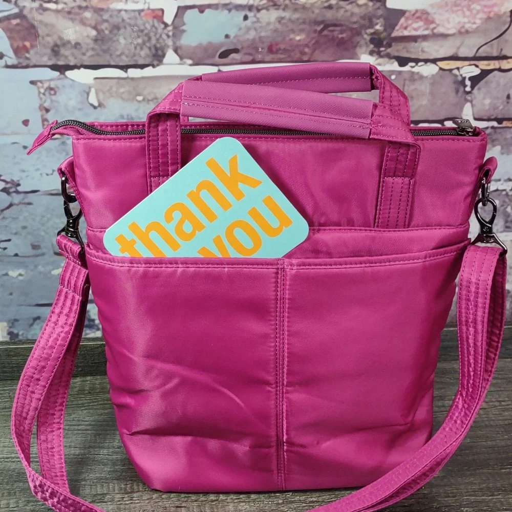 Lug® "Courier" North/South Convertible Crossbody/Tote Bag - Picture 12 of 14